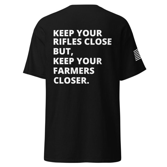 MUDUPUPs Farmer Shirt Veteran Gift For Him 2nd Amendment Shirt For 4th OF jULY - Picture 1 of 10